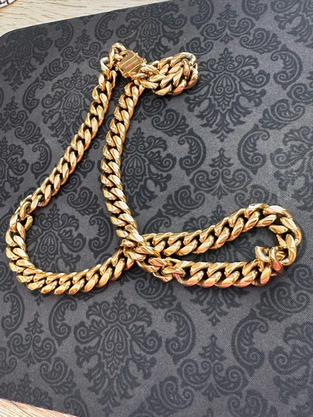 KRKC&CO Gold 12mm Miami Cuban Chain 20 Inch
